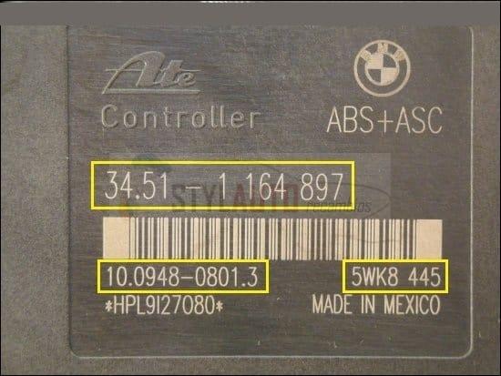 Modulo Asc Bmw Serie 3 E46 34511164896 34.51-1 164 896