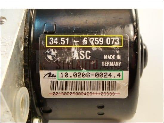 Modulo Hidraulico Dsc Bmw E46 34516759073 34.51-6759073 6759075