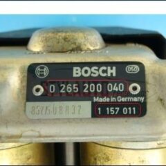 Modulo Hidraulico Abs Bmw Serie 3 E30 Bosch 0 265 200 040 0265200040