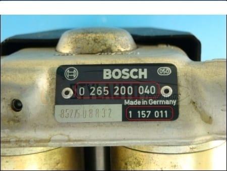 Modulo Hidraulico Abs Bmw Serie 3 E30 Bosch 0 265 200 040 0265200040