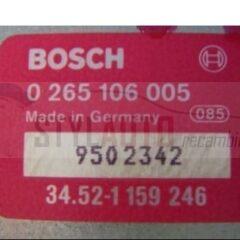 Centralita Bmw E32 Bosch 34521159246 34521157673 0265106005 (Alb)
