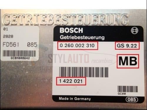 Centralita Cambio Aut Bmw E34 E39 Bosch 0260002310 0 260 002 310