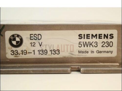 Centralita De Motor Bmw E34 E36 Siemens 5wk3230 33191139133