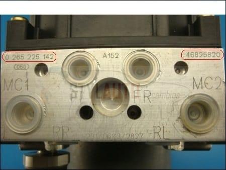 Modulo Hidraulico Abs Alfa Romeo 147 Gta 0265225142 0 265 225 142 46825820 (Var)