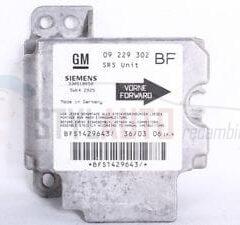 Centralita De Airbags Opel Astra G Siemens 09 229 302 09229302 5wk42925 Bf