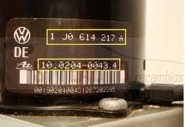 Modulo Hidráulico Abs Audi A3 Ate 1j0 614 217 A 1j0614217a
