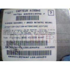 Centralita De Airbags Renault Space 6025313596 F 6025313596f Siemens 5wk42851