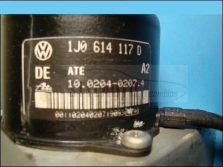 Bomba Modulo Abs Vw Golf 4 Ate 1j0614117d 1j0 614 117 D 10.0204-0207.4 1j0907379p