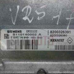 Centralita Ecu Renault Clio Siemens S110140200a Ems3132