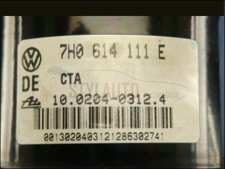 Modulo Hidráulico Abs Vw T5 Transporter 7h0 614 111 E 7h0614111e 7h0 907 379 E 7h0907379e