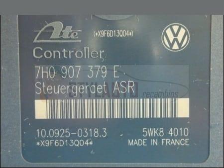 Modulo Hidráulico Abs Vw T5 Transporter 7h0 614 111 E 7h0614111e 7h0 907 379 E 7h0907379e