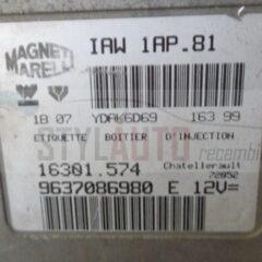 Centralita Inyección Ecu Peugeot 206 Iaw1ap.81 Iaw1ap81