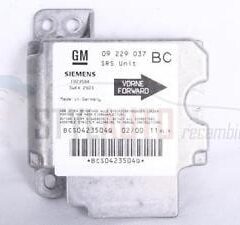 Centralita De Airbags Astra G Zafira A 09229037 09 229 037 5wk4 2923 5wk42923 Bc