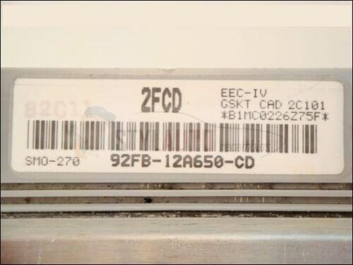 centralita motor ford escort 92FB 12A650 CD 92FB12A650CD