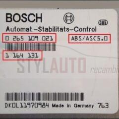 CENTRALITA BS/ASC+T Control unit BMW 1-164-131 Bosch 0-265-109-021 ABS/ASC-5.0
