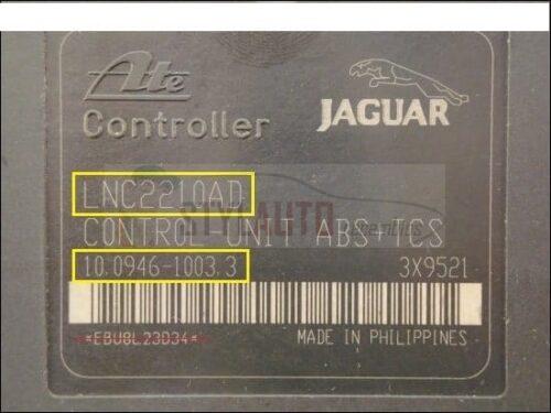abs jaguar xk8 ABS+TCS Hydraulic unit Jaguar MNC-5920-AC mnc5920ac LNC-2210-AD Ate 10.0204-0104.4 10.0946-1003.3