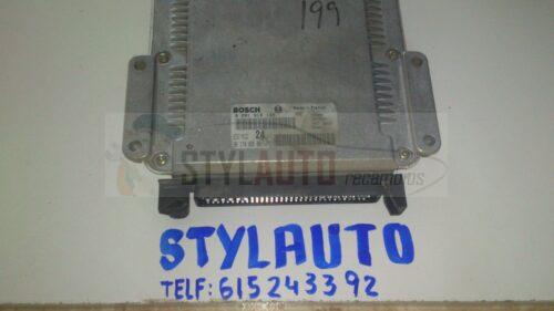 Centralita Motor Ecu Peugeot 406 Hdi Bosch 0281010165 0 281 010 165 9637089580