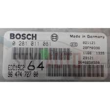 Centralita Motor Ecu Peugeot 307 Hdi Bosch 0 281 011 081 0281011081 Edc15c2 9647472780