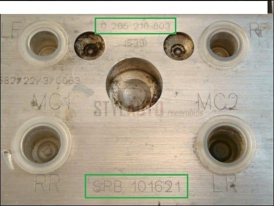 Modulo Hidráulico ABS Rover 25 Srb101621 Bosch 0265216803 0273004537 Srb-101621