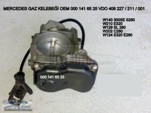 Cuerpo De Mariposa Mercedes W202 000 141 65 25 0001416525