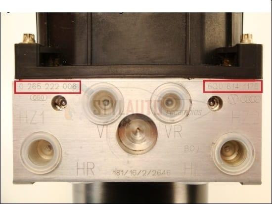 MODULO ABS SEAT IBIZA 6Q0614117E 0265800003 0265222006