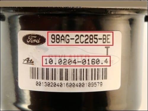bomba abs ford focus Ford 98AG2C285BE Ate 10020401604 10094801023 5WK8-448