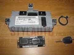KIT COMPLETO CENTRALITA DE INYECCION ECU FIAT PUNTO IAW59F.M2 IAW59FM2 + LLAVE + INMO