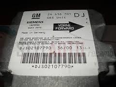 CENTRALITA AIRBAG OPEL VECTRA 24 416 701 24416701 5WK4 2975 5WK42975
