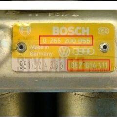 MODULO ABS AUDI QUATTRO Bosch 0265200055 Audi / VW 857614111