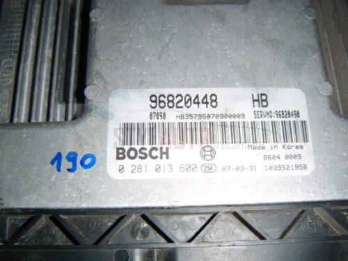 CENTRALITA DE MOTOR BOSCH 0281013600 / 0 281 013 600 / 96820448 / EDC16C39-5.M7