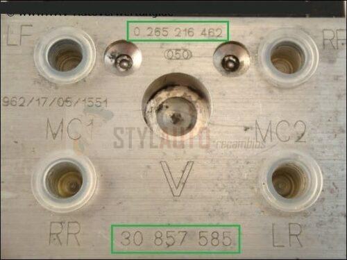 modulo abs volvo v40 30-857-585 Bosch 0-265-216-462 0-273-004-224