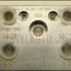 modulo abs alfa romeo spider Alfa Romeo 46479194 Bosch 0265216531 Bosch 0273004337