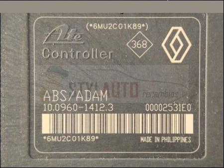 modulo abs renault laguna 8200-053-422-A 8200053422aAte 10020600144 10096014123 P5CT2AAY1
