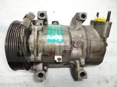 Compresor de Aire Peugeot 206 307 Citroen 9646273880 96 462 738 80 SD6V121438F SANDEN SD6V12 1438F