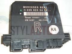 MODULO CONFORT MERCEDES BENZ CLK PUERTA DERECHA 208 820 04 26 2088200426 350891