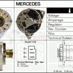 alternador nuevo mercedes e300 turbodiesel 0 120 489 321 - 0 120 489 322 - 0 120 489 325 - 0 120 489 326 - 0 120 489 327