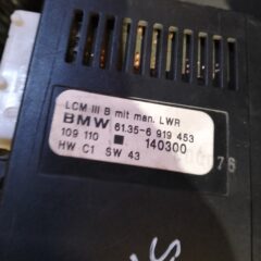 Módulo de luz / Bmw E39 HW C1 SW 43 LCM 61356919453 61.35-6 919 453