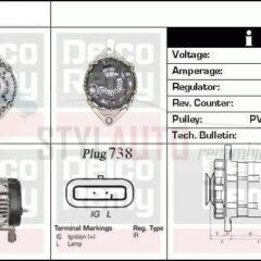 ALTERNADOR OPEL CHEVROLET 2.0 CDTI 96627029 - 96866018