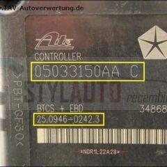 bomba abs Chrysler P05273138AA 05033150AA C Ate 25.0204-0812.4 25.0946-0242.3