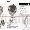 ALTERNADOR OPEL 1.7 DTI 1204158 - 6204140 - 93175799