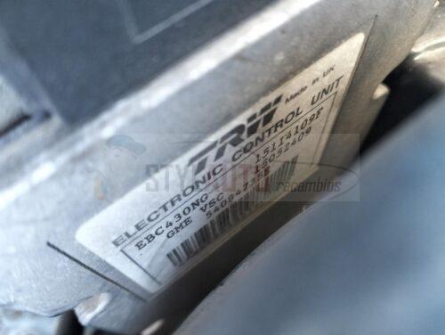 ABS / Saab GM 12773673 ESP EBC430NG 15114109F GME VSC 15052409 54084735E TRW 15052409