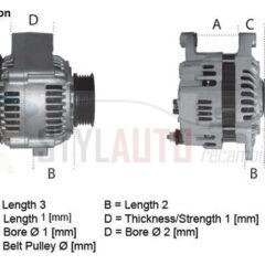 Alternador Iveco P/PA 0120489731