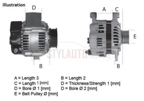 Alternador Iveco P/PA 0120489731