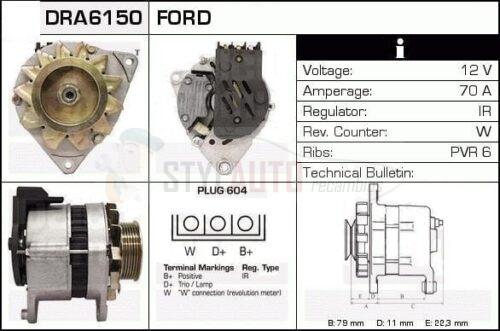 Alternador Ford, 0120488150, 0986036150, 24257A, 88BB-10300-JA, CA562IR