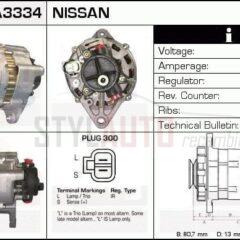 Alternador Nissan, 23100-C8604, 23100-C8604EP, JA672IR, LR235-402