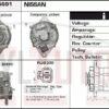 Alternador Nissan, 23100-8E100, JA1702IR, LR180-749B, LR180-749C, LR180-749E