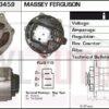 Alternador Case, Massey Ferguson, Ebro, 11201095
