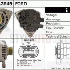 Alternador Ford, 102211-8030, 63321678, 63341678, 98AB-10300-DC, CA1483IR