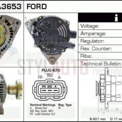 Alternador Ford, 102211-8060, 6332176, 63321823, 98AB-10300-JA, CA1475IR