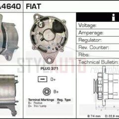 Alternador Fiat, Lancia, 0120489128, 0120489129, 0120489400, 63321005, CA254IR